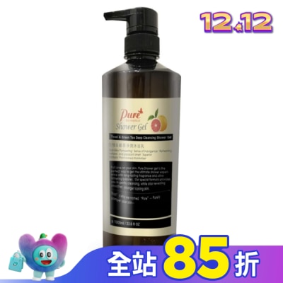 Pure Pure 白柚 & 綠茶淨潤沐浴露1000ml