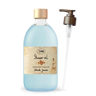 SABON SABON 茉莉花語沐浴油(500ml)-國際航空版附壓頭