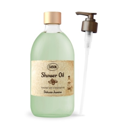 SABON SABON 茉莉花語沐浴油(500ml)-國際航空版附壓頭