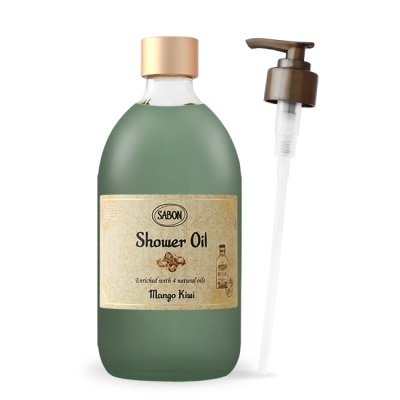 SABON SABON 香芒奇異果沐浴油(500ml)-附壓頭-國際航空版
