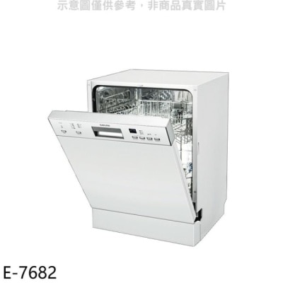 SAKURA 櫻花【E-7682】半嵌入式洗碗機(標準安裝)(本機不含門板)(送5%購物金)