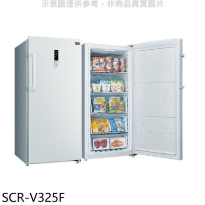 SANLUX三洋 SANLUX台灣三洋【SCR-V325F】325公升無霜變頻冷凍櫃
