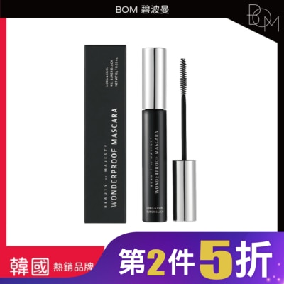 BOM BOM 碧波曼 奇妙防水睫毛膏 #01黑色