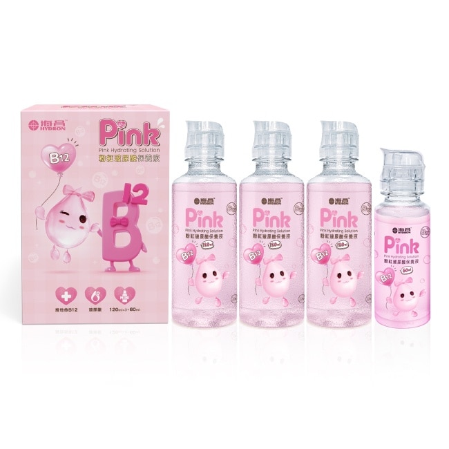海昌粉紅玻尿酸保養液420ml(120ml*3入+60ml)