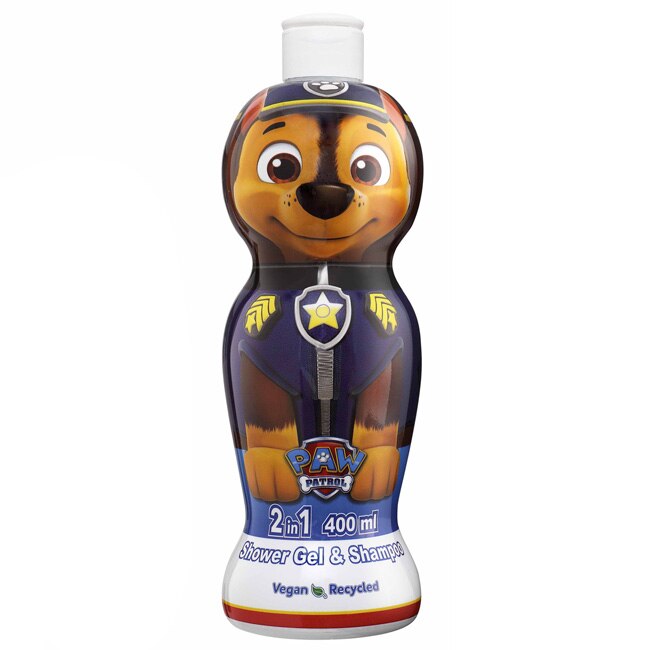 Paw Patrol 汪汪隊警察阿奇2合1沐浴洗髮精 400ml(萌Q收藏版)