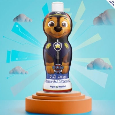 美國PAW PATROL - Paw Patrol 汪汪隊警察阿奇2合1沐浴洗髮精 400ml(萌Q收藏版) image