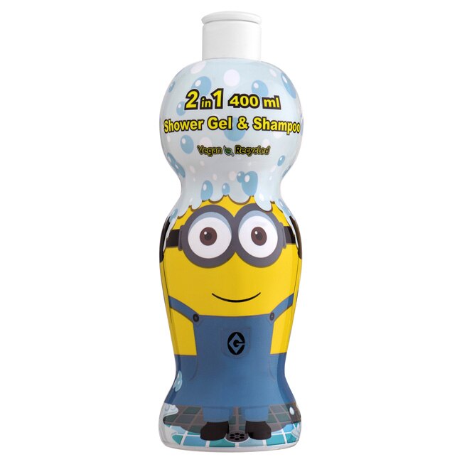 MINIONS 小小兵2合1沐浴洗髮精 400ml(萌Q收藏版)