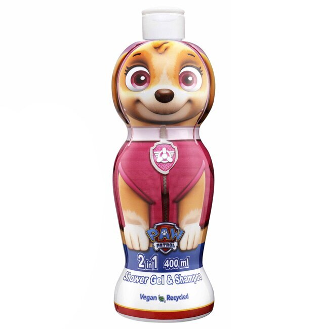 Paw Patrol 汪汪隊救難員天天2合1沐浴洗髮精 400ml(萌Q收藏版)