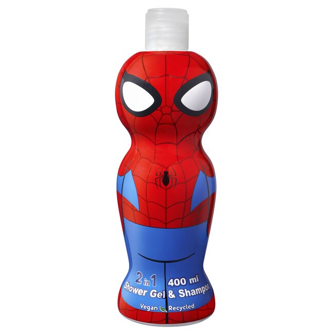 SPIDERMAN 蜘蛛人2合1沐浴洗髮精 400ml(萌Q收藏版)