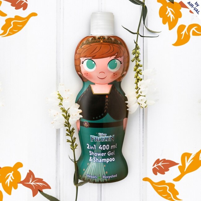Disney Frozen Anna 安娜2合1沐浴洗髮精 400ml(萌Q收藏版)