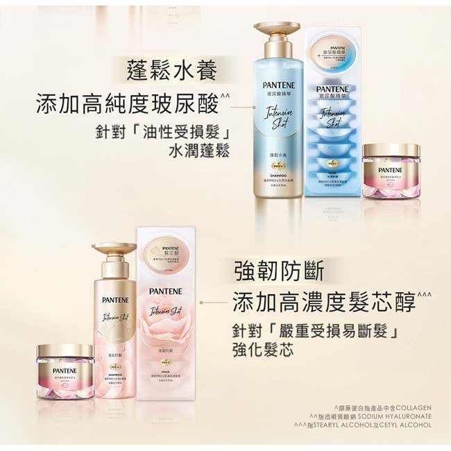 【PANTENE 潘婷】爆水精華系列-爆水小金瓶 PRO-V 水潤洗髮露 530ml(強韌防斷) -包裝轉換中隨機出貨