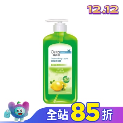 Orita歐芮坦 歐芮坦碗盤洗潔精(清新檸檬) 1000ml