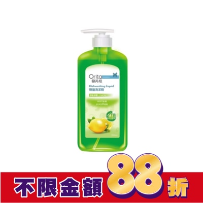 Orita歐芮坦 歐芮坦碗盤洗潔精(清新檸檬) 1000ml