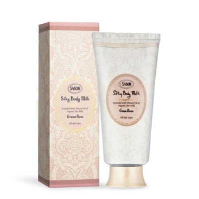 SABON SABON 以色列綠玫瑰絲綢身體乳液(200ml)(管裝)-國際航空版