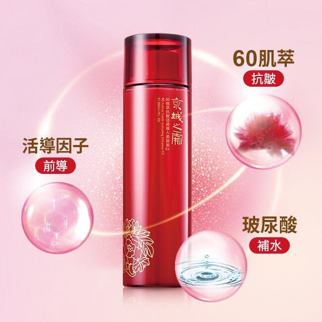 京城之霜60植萃抗皺活膚導入液EX200ml(贈全能乳32ml+導入液30ml)