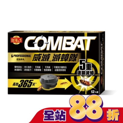 COMBAT - 威滅滅蟑隊 Target 12P