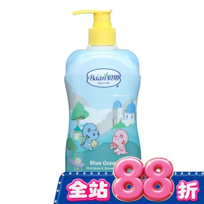 Baan貝恩 - 貝恩藍色地中海洗髮沐浴乳400ml image