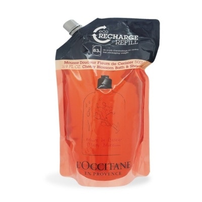 L OCCITANE L’OCCITANE 歐舒丹 櫻花沐浴膠補充包(500ml)-國際航空版