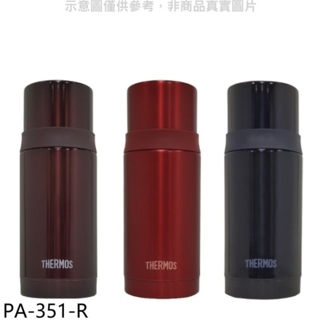 膳魔師【PA-351-R】350cc不鏽鋼真空FFM-350同款保溫瓶R紅色