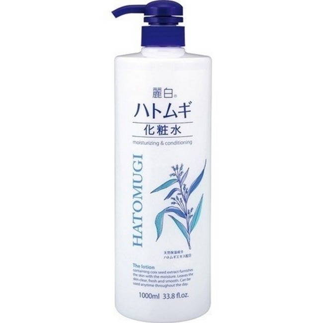 日本熊野麗白薏仁透明感水嫩化妝水1000ml