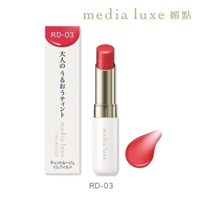 MEDIA 媚點 潤透渲彩唇膏 RD-03 (盛夏紅) 3.1g  (外殼另售)