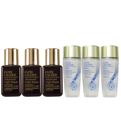 ESTEE LAUDER 雅詩蘭黛 特潤超導全方位修護露15mlx3 + 微分子肌底原生露30mlX3