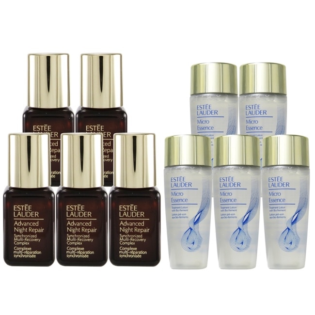 ESTEE LAUDER 雅詩蘭黛 雅詩蘭黛 特潤超導全方位修護露7mlX5 + 微分子肌底原生露30mlX5