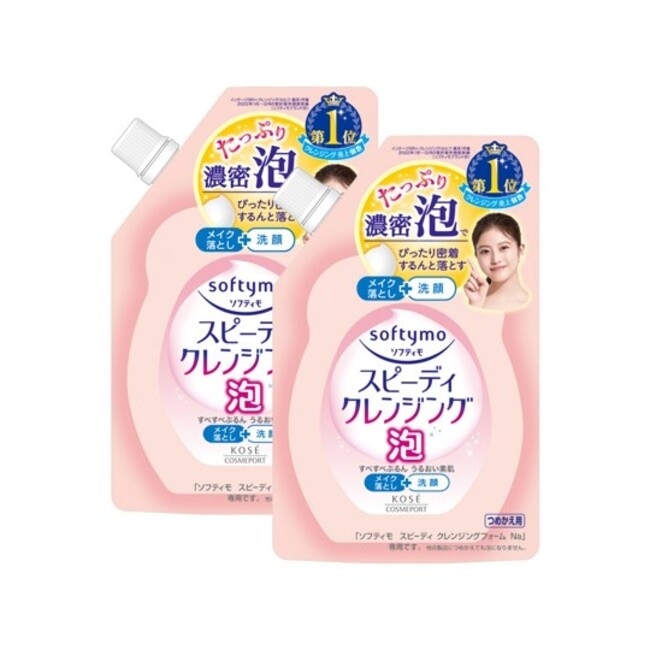 【KOSE 絲芙蒂】泡沫瞬淨卸粧洗顏慕絲補充包170ml2入10/15-10/19 暫停出貨 image