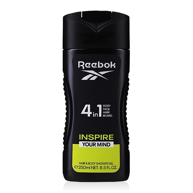 REEBOK 超越自我男性4合1全能洗髮沐浴膠 250ml