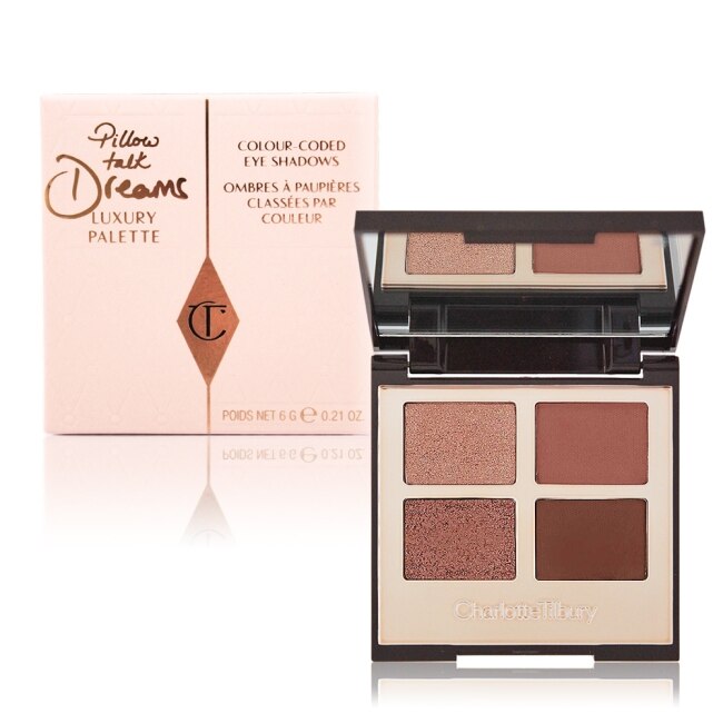 Charlotte Tilbury 四色眼影盤#pillow talk dream(5.2g)-國際航空版