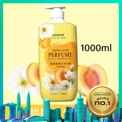 Watsons 屈臣氏 屈臣氏胺基酸香水沐浴露(清甜果香)1000ml