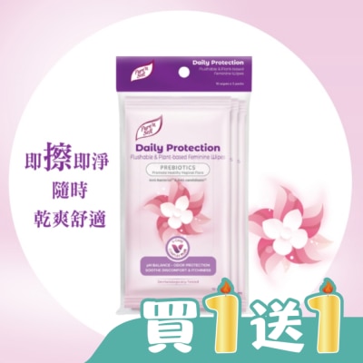 Pure n soft - Pure’n Soft日常護理私密潔膚巾10片3包入