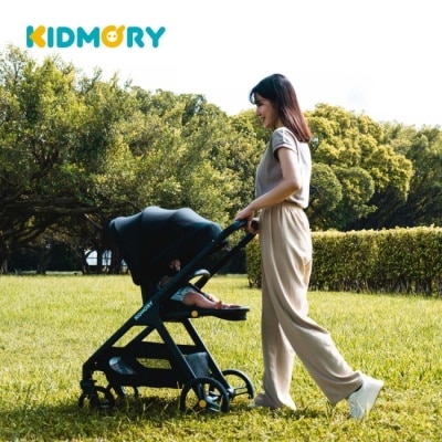 KIDMORY 【KIDMORY】雷萌車 _自動秒收雙向推車-尊爵黑