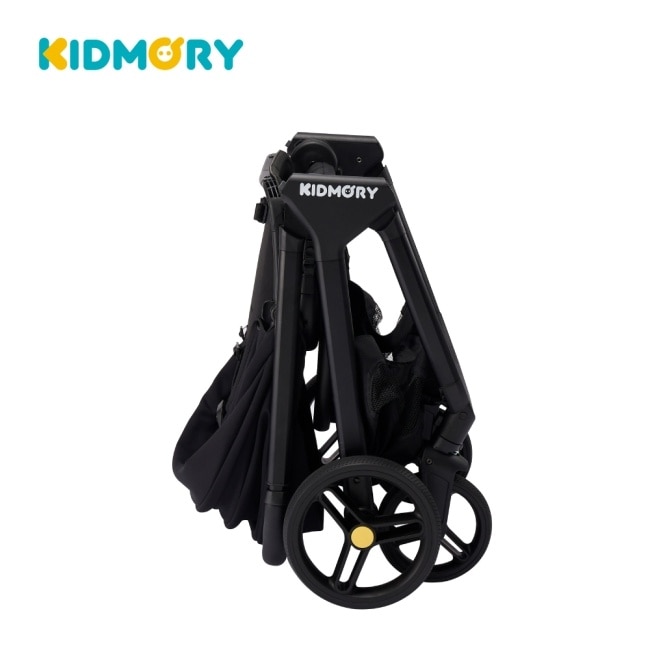 【KIDMORY】雷萌車 _自動秒收雙向推車-尊爵黑