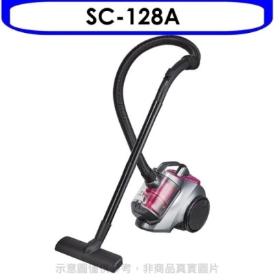 SANLUX三洋 SANLUX台灣三洋【SC-128A】HEPA濾網真空旋風吸塵器
