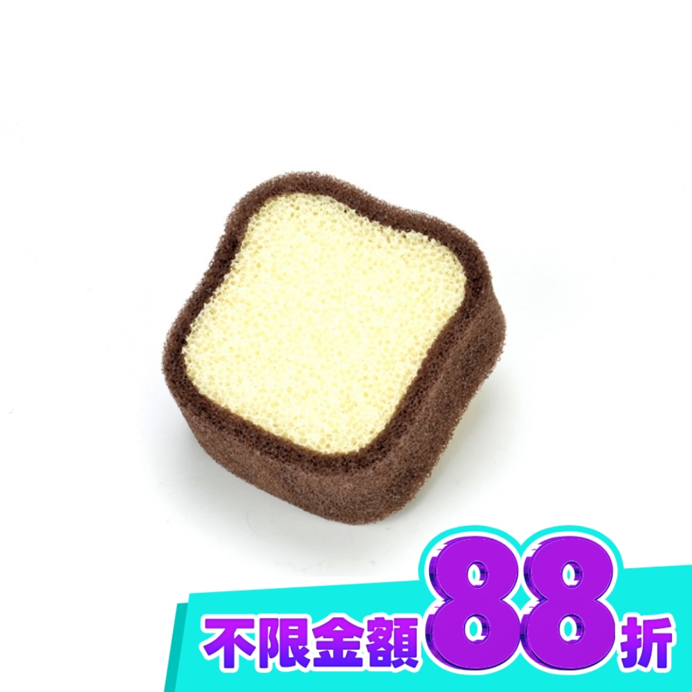 CK222 4 耐用.洗淨力清潔海綿 小吐司 image