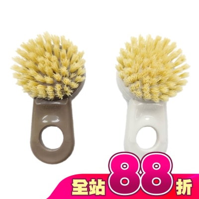 KEYTOSS - CK7620 植物纖維-短柄油切清潔刷 (鍋具.爐具.砧板)