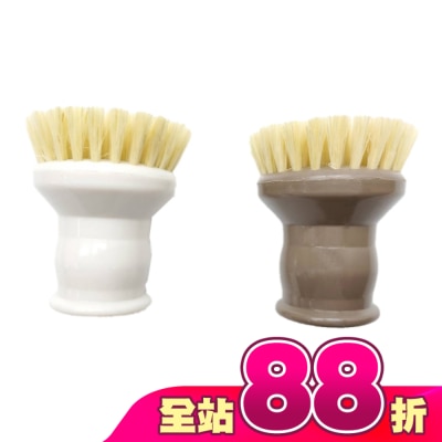 KEYTOSS - CK7630 植物纖維-圓柄油切清潔刷 (鍋具.爐具.砧板)