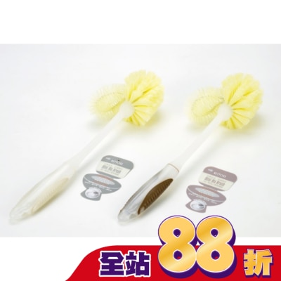 KEYTOSS CK9920 彈力纖維- 360°兩用止滑馬桶刷