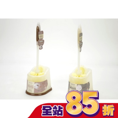 KEYTOSS CK9922 彈力纖維- 360°兩用止滑消音廁刷組