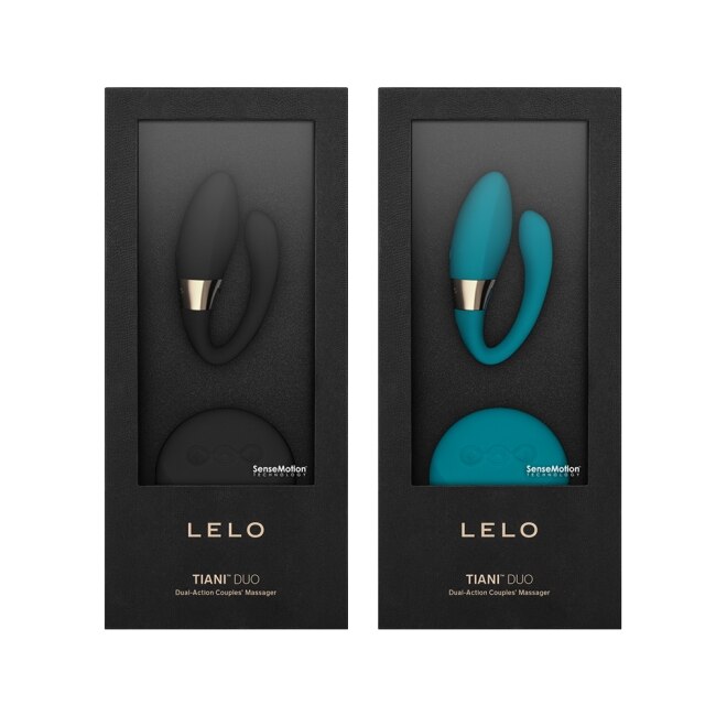 LELO TIANI DUO 無線遙控情侶共震按摩器 湖水藍