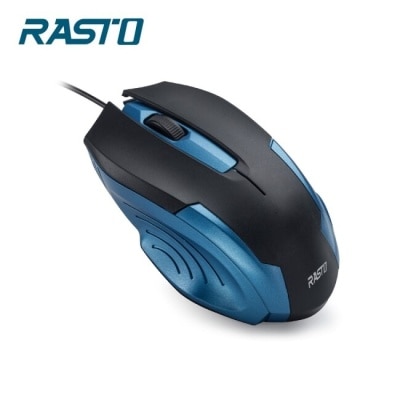 E-BOOKS RASTO RM22 蒼穹藍電競有線滑鼠
