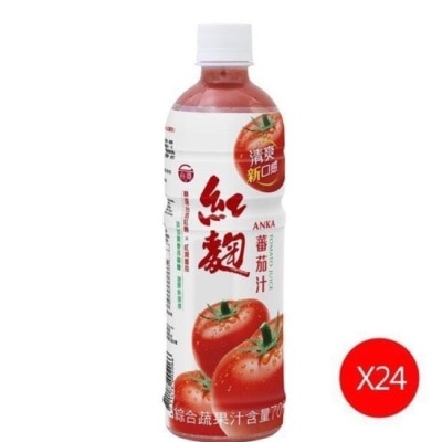 TTL 台酒紅麴蕃茄汁(570MLX24瓶/箱)-箱購 全素-箱購