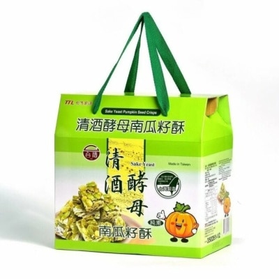 TTL 台酒清酒酵母南瓜籽酥禮盒(全素)X2盒