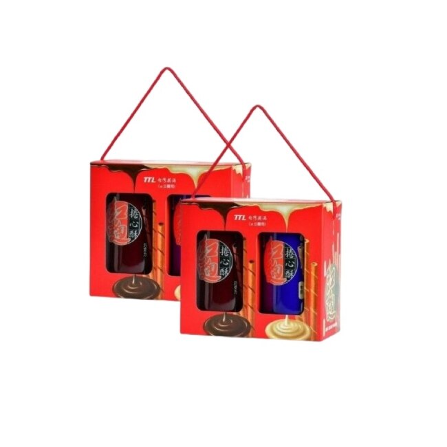 台酒紅麴捲心酥禮盒X2盒