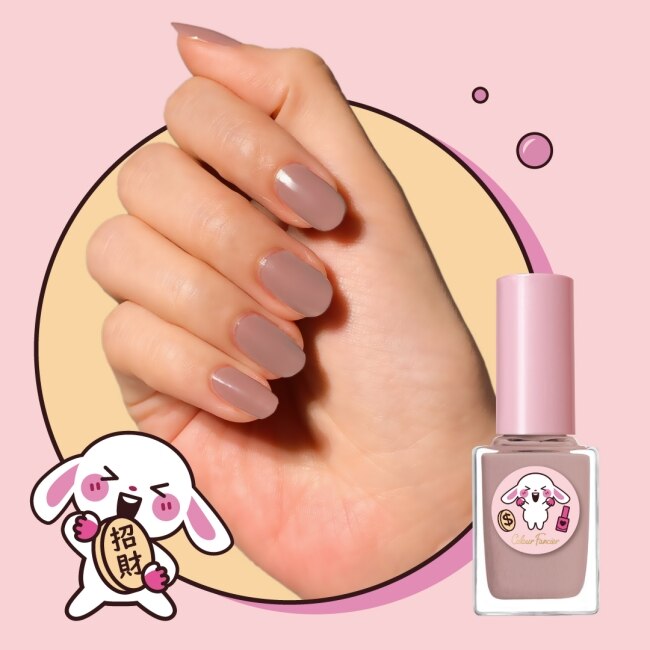 COLOUR FANCIER 限定色指甲油 (招財兔兔) (12mL) CL-05