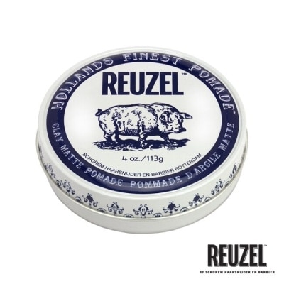 REUZEL REUZEL 白豬強力黏土級水性髮泥 113g