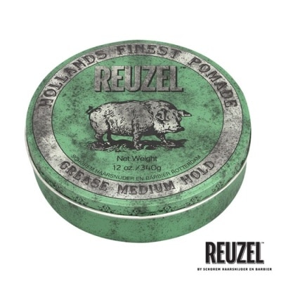 REUZEL REUZEL 綠豬中強髮油 340g