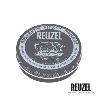 REUZEL REUZEL 灰豬極強水泥級無光澤髮蠟 35g