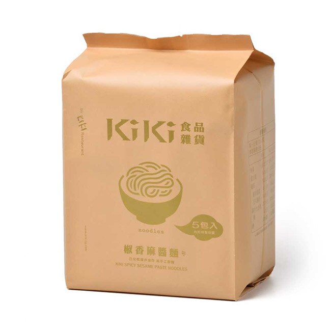 【KIKI食品雜貨】椒香麻醬拌麵 全素 (5入/袋)3袋 舒淇最愛